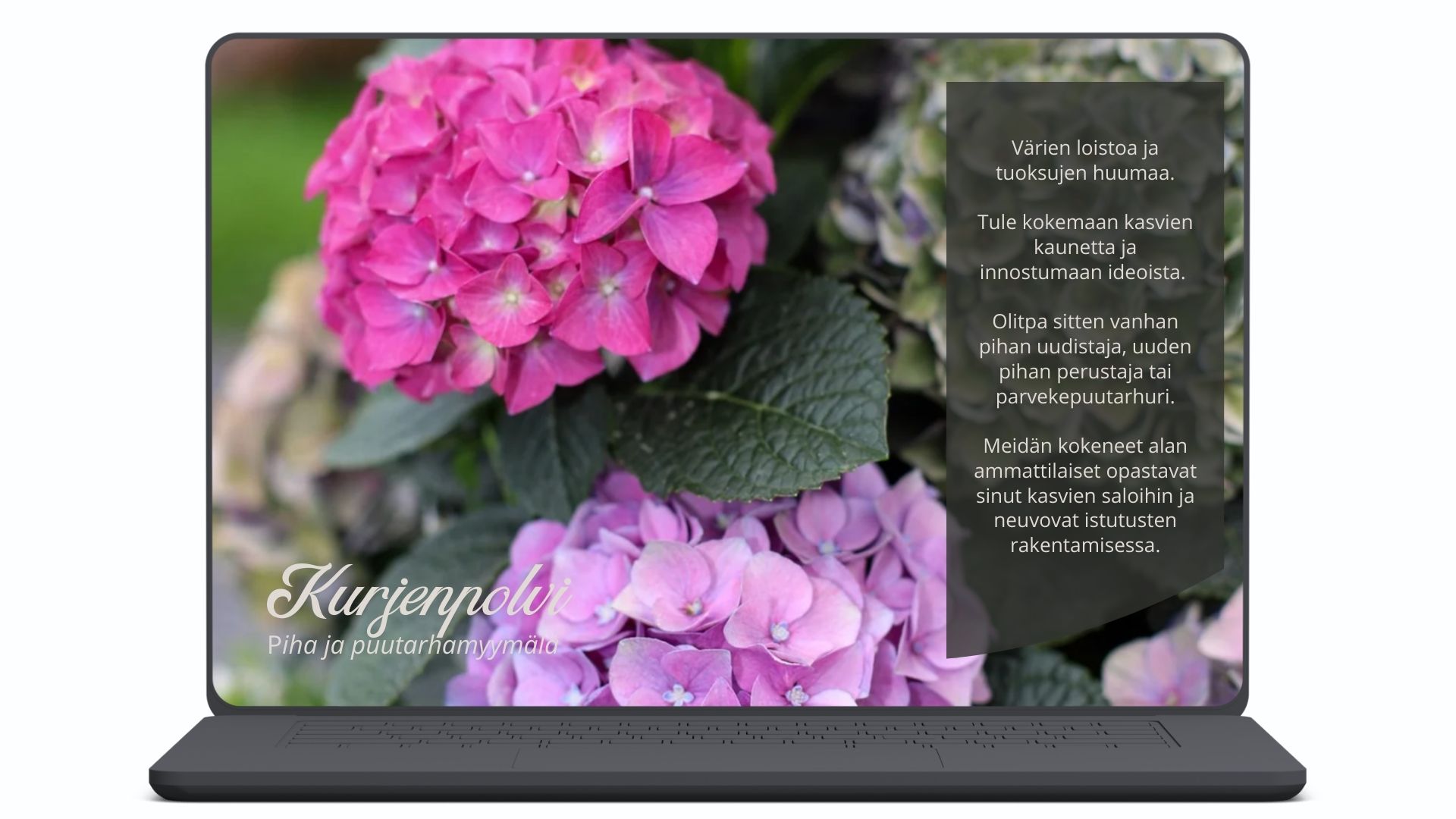 Studio-yliniemi-projekti-esittely-valkoinen Studio Yliniemi esimerkki case puutarhamyymälä.